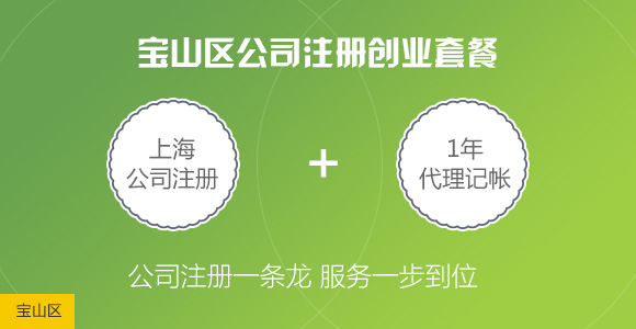 上海宝山区公司注册创业套餐